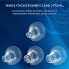 Anwendung an Nase, Stirn und Kinn Porenreinigung